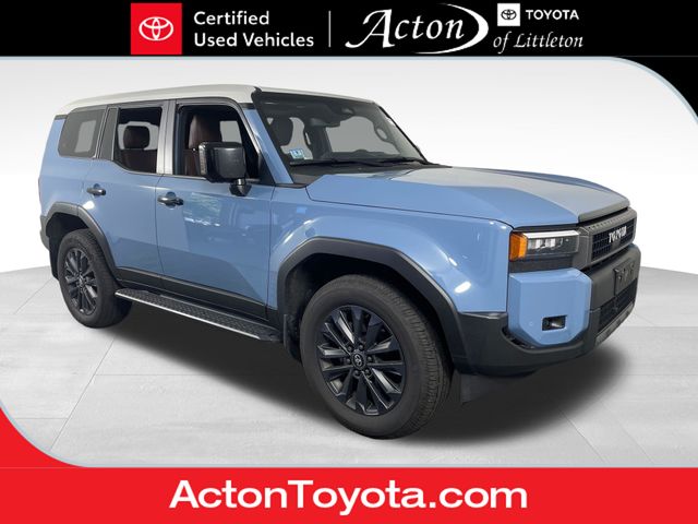 Heritage Blue/Gray Scape 2024 Toyota Land Cruiser SUV / Crossover Four-Wheel Drive 8-Speed Automatic