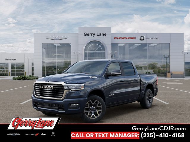 Forged Blue Metallic 2026 RAM 1500 Pickup Truck Four-Wheel Drive 8-Speed Automatic
