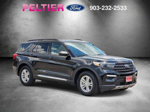 Black Metallic 2023 Ford Explorer SUV / Crossover Rear-Wheel Drive Automatic