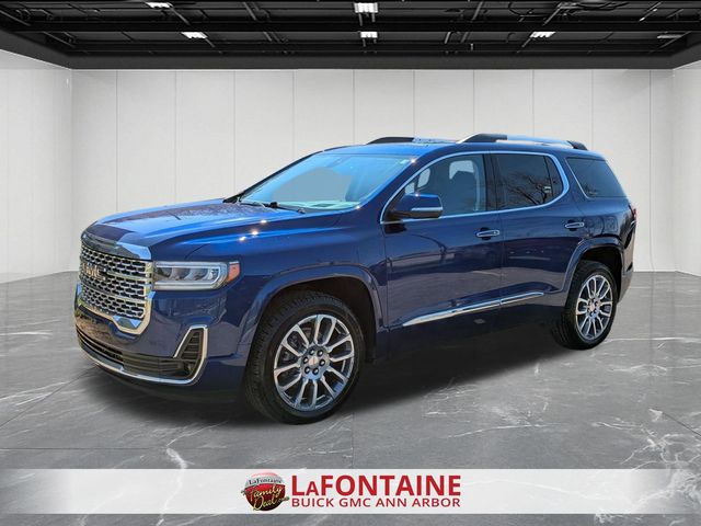 Blue Metallic 2023 GMC Acadia Denali AWD SUV / Crossover Four-Wheel Drive 9-Speed Automatic