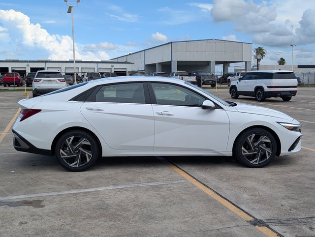 2026 Hyundai Elantra Limited White at DeMontrond Gulf Freeway