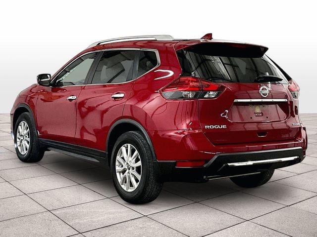 2017 Nissan Rogue SV Red at South Hills Kia