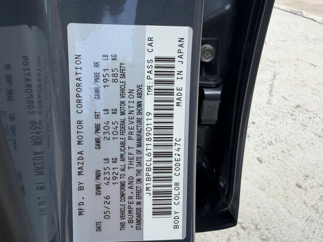 2026 Mazda Mazda3 2.5 S Carbon Edition Gray at Joe Myers Mazda Kia