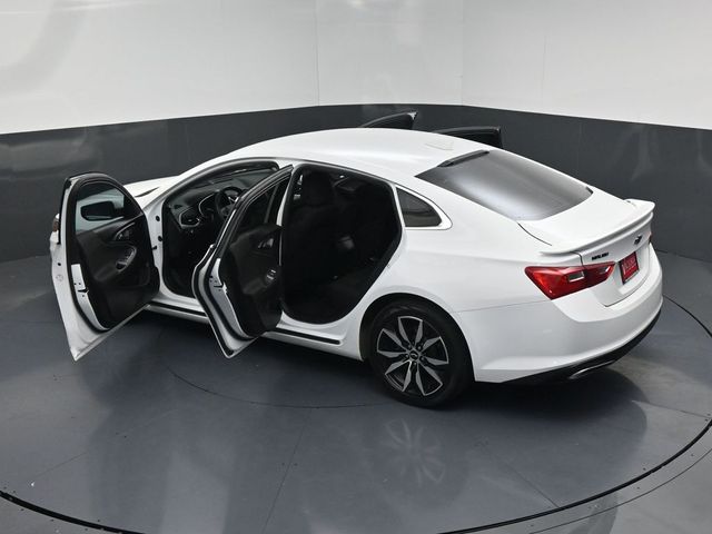 2023 Chevrolet Malibu RS White at North Houston Mitsubishi