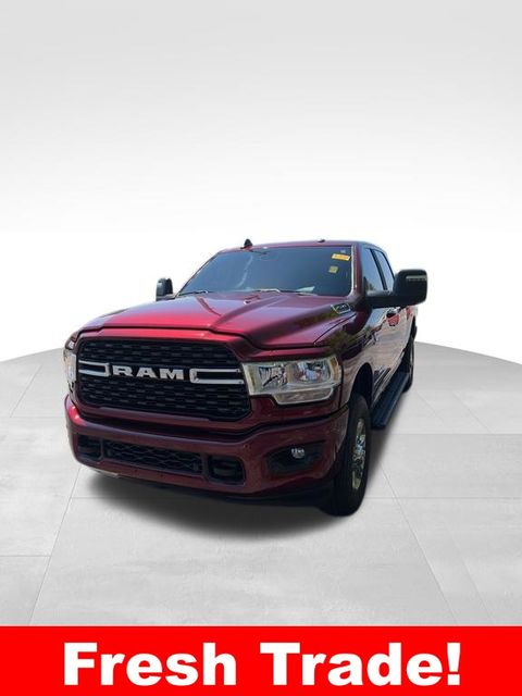 Delmonico Red Pearlcoat 2024 RAM 2500 Big Horn Crew Cab 4WD Pickup Truck Four-Wheel Drive 6-Speed Automatic