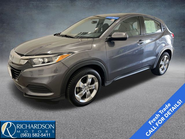 Gray (Modern Steel) 2022 Honda HR-V LX AWD SUV / Crossover All-Wheel Drive Continuously Variable Transmission