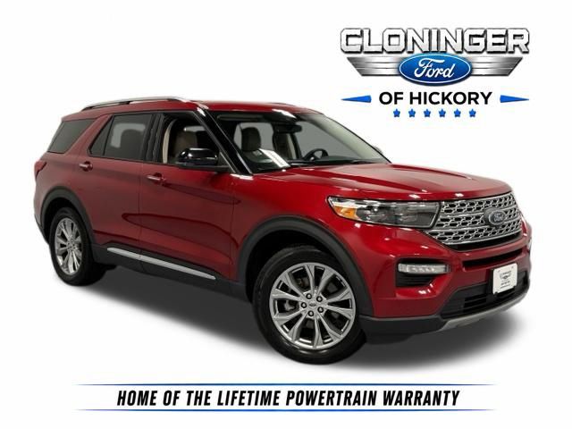 Rapid Red Metallic Tinted Clearcoat 2020 Ford Explorer SUV / Crossover Rear-Wheel Drive Automatic