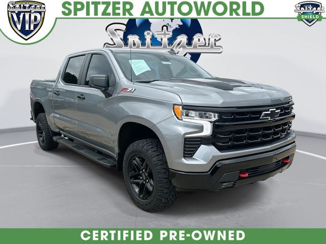 Sterling Gray Metallic 2023 Chevrolet Silverado 1500 Pickup Truck Four-Wheel Drive 8-Speed Automatic
