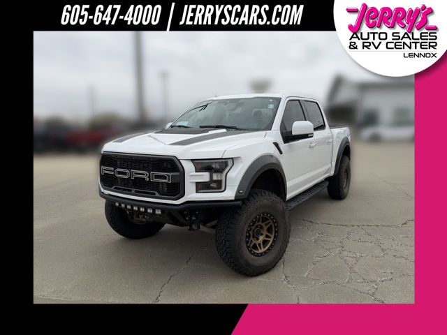 Oxford White 2020 Ford F-150 Raptor SuperCrew 4WD Pickup Truck Four-Wheel Drive Automatic