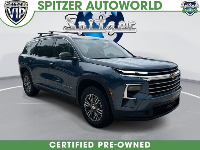 Lakeshore Blue Metallic 2025 Chevrolet Traverse SUV / Crossover Front-Wheel Drive 8-Speed Automatic