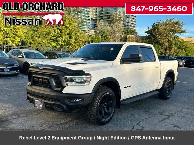 Bright White Clearcoat 2022 RAM 1500 Pickup Truck Four-Wheel Drive 8-Speed Automatic