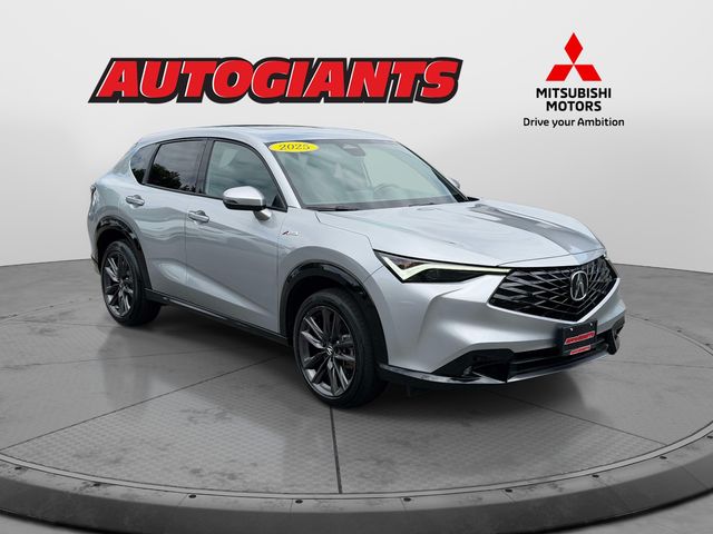 Solar Silver Metallic 2025 Acura ADX SUV / Crossover All-Wheel Drive Continuously Variable Transmission