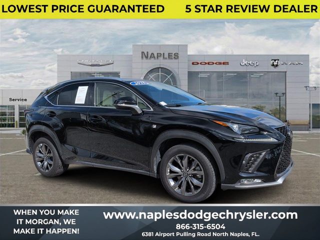 Black (Obsidian) 2021 Lexus NX SUV / Crossover Front-Wheel Drive 6-Speed Automatic