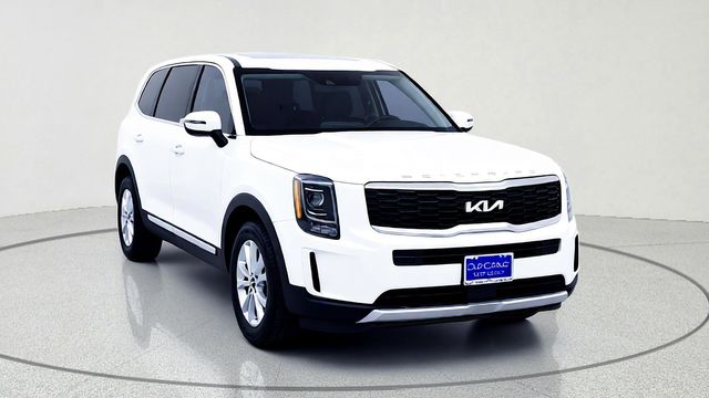 Glacial White Pearl 2022 Kia Telluride LX FWD SUV / Crossover Front-Wheel Drive 8-Speed Automatic