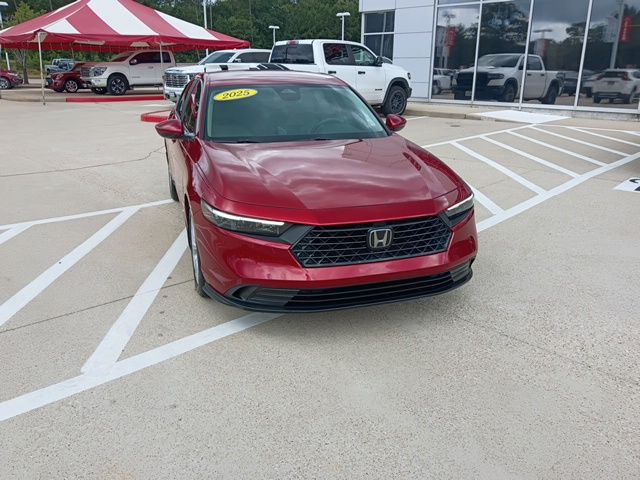 Red 2025 Honda Accord LX FWD Sedan Front-Wheel Drive Continuously Variable Transmission