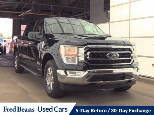 Blue Metallic 2023 Ford F-150 Pickup Truck Four-Wheel Drive Automatic