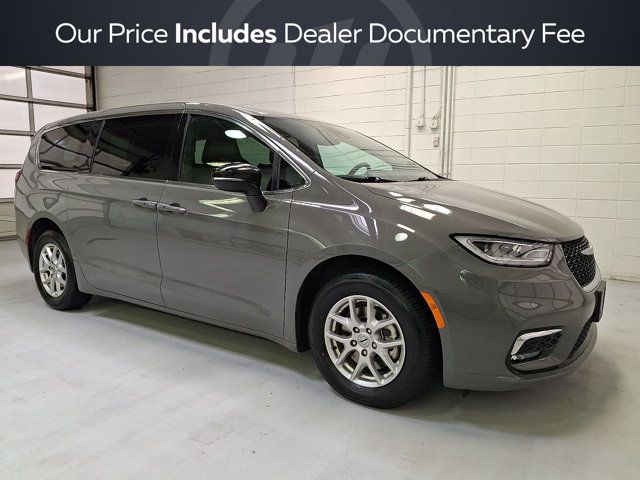 Ceramic Gray Clearcoat 2025 Chrysler Pacifica Minivan Front-Wheel Drive 9-Speed Automatic