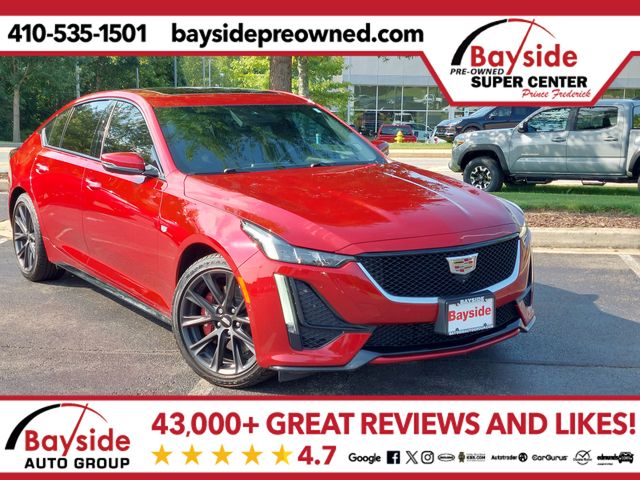 Radiant Red Tintcoat 2023 Cadillac CT5 Sedan All-Wheel Drive Automatic