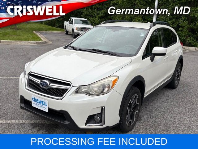 Crystal White Pearl 2017 Subaru Crosstrek Premium SUV / Crossover All-Wheel Drive Continuously Variable Transmission