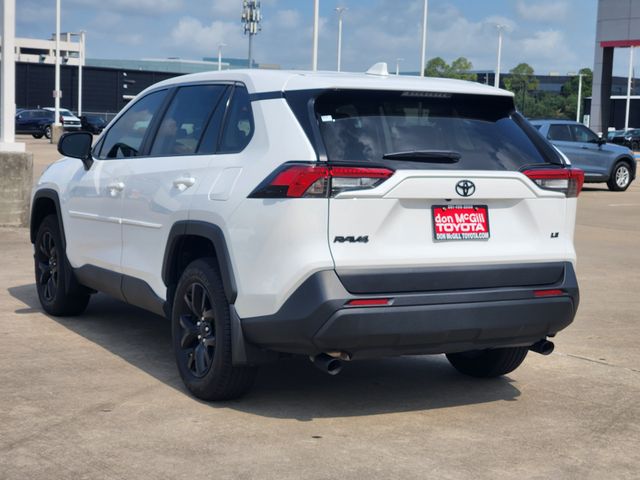2025 Toyota RAV4 LE White at Gullo Toyota