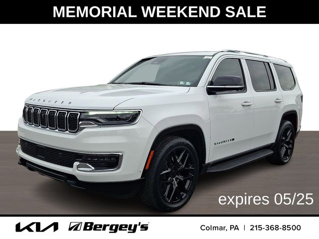 Bright White Clearcoat 2023 Jeep Wagoneer 4WD SUV / Crossover Four-Wheel Drive 8-Speed Automatic
