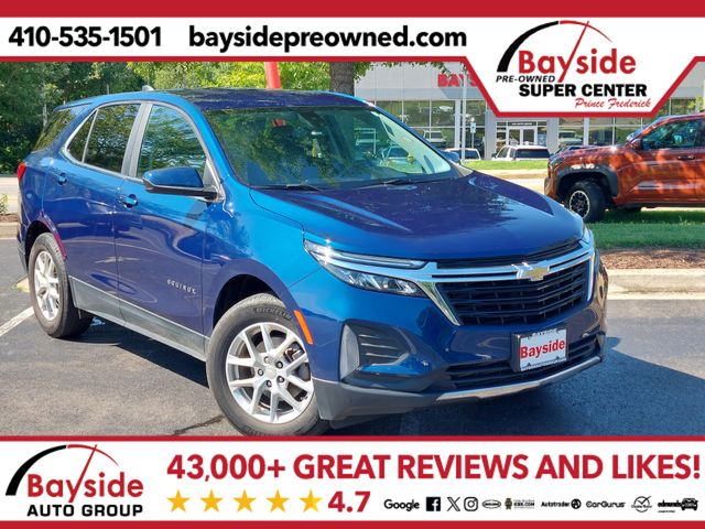 Blue Glow Metallic 2023 Chevrolet Equinox SUV / Crossover Front-Wheel Drive 6-Speed Automatic Overdrive
