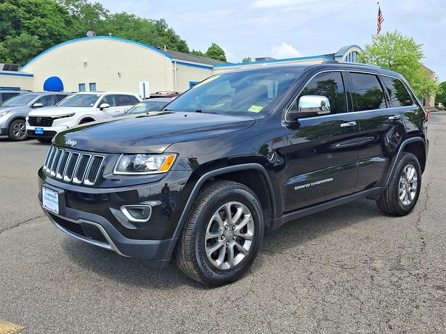 Brilliant Black Crystal Pearlcoat 2016 Jeep Grand Cherokee Limited 4WD SUV / Crossover Four-Wheel Drive 8-Speed Automatic