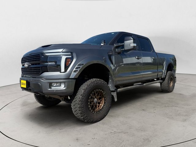 Carbonized Gray Metallic 2024 Ford F-150 Platinum SuperCrew 4WD Pickup Truck Four-Wheel Drive Automatic
