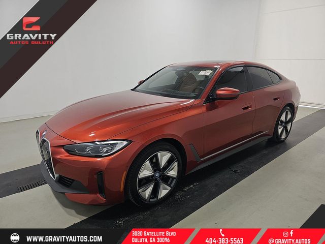 Sunset Orange Metallic 2023 BMW i4 eDrive35 Gran Coupe FWD Sedan Rear-Wheel Drive Automatic