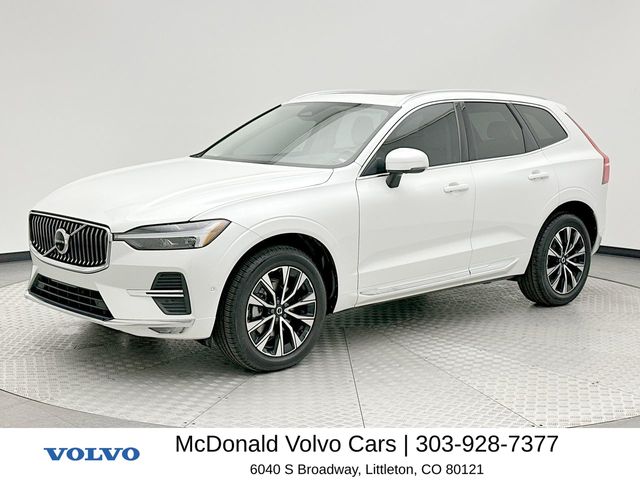 Crystal White Metallic 2023 Volvo XC60 B5 Plus Bright Theme AWD SUV / Crossover All-Wheel Drive Automatic