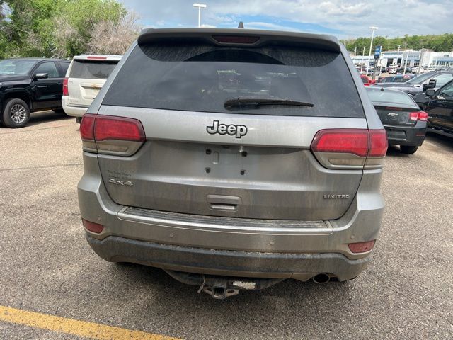 2020 Billet Silver Metallic Clearcoat Jeep Grand Cherokee Limited 4X4 SUV