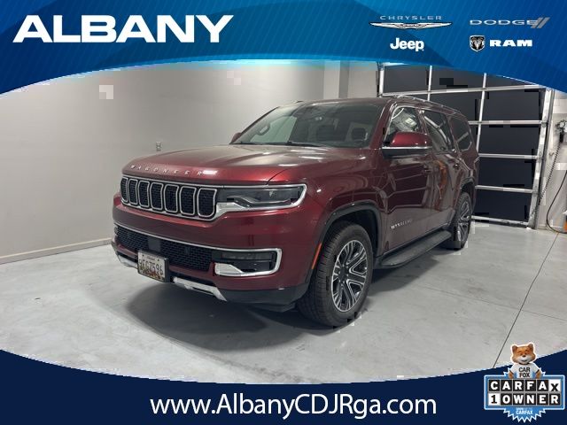 Velvet Red Pearlcoat 2022 Jeep Wagoneer Series III 4WD SUV / Crossover Four-Wheel Drive 8-Speed Automatic