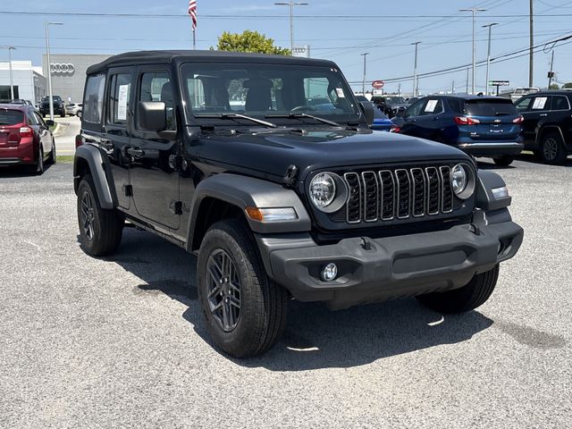 Black Clearcoat 2025 Jeep Wrangler SUV / Crossover Four-Wheel Drive 8-Speed Automatic