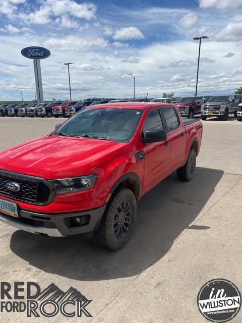 Race Red 2023 Ford Ranger XLT SuperCrew 4WD Pickup Truck Four-Wheel Drive Automatic