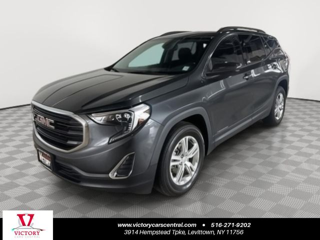 Graphite Gray Metallic 2020 GMC Terrain SLE AWD SUV / Crossover Four-Wheel Drive 9-Speed Automatic