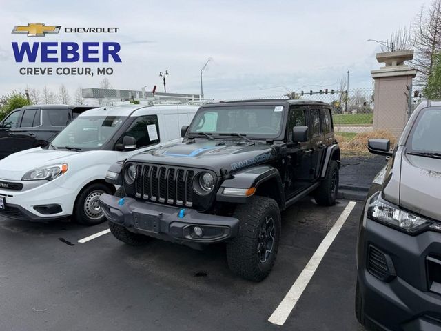 Black Clearcoat 2023 Jeep Wrangler 4xe Rubicon 4WD SUV / Crossover Four-Wheel Drive 8-Speed Automatic