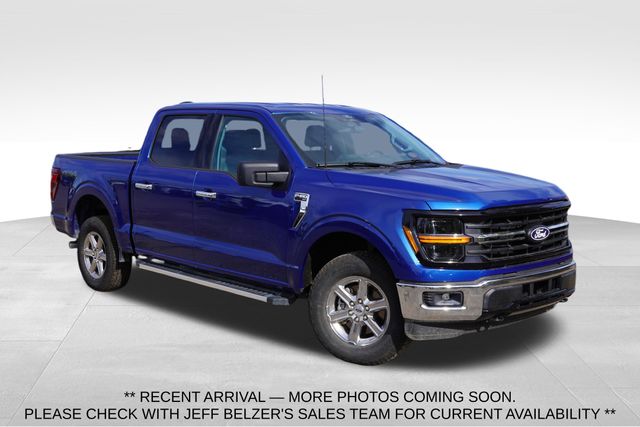 Atlas Blue Metallic 2025 Ford F-150 Pickup Truck Four-Wheel Drive Automatic