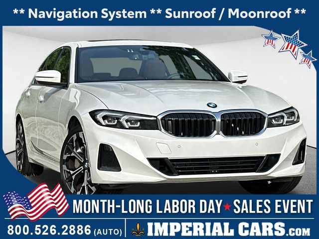 Alpine White 2026 BMW 3 Series Sedan All-Wheel Drive 8-Speed Automatic