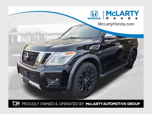 Super Black 2018 Nissan Armada SUV / Crossover 4X2 7-Speed Automatic