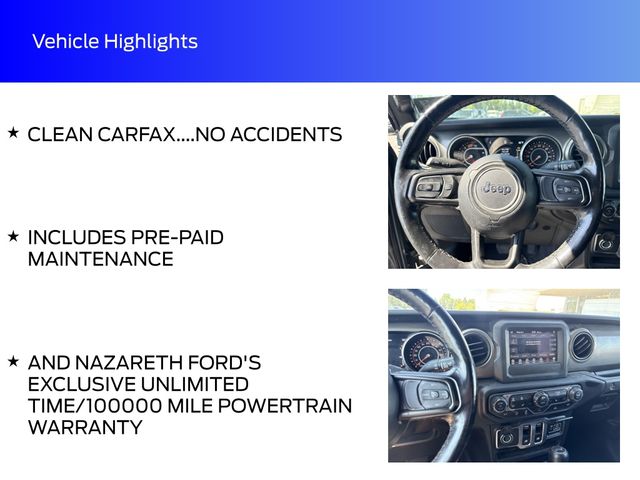 used 2021 Jeep Wrangler car, priced at $25,699