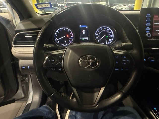 2022 Toyota Camry SE Silver at DeMontrond Gulf Freeway