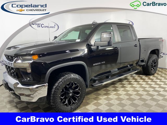 Mosaic Black Metallic 2023 Chevrolet Silverado 2500HD LT Crew Cab 4WD Pickup Truck Four-Wheel Drive Automatic