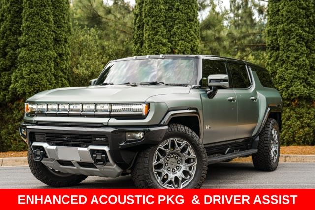 Green 2024 GMC Hummer EV SUV SUV / Crossover All-Wheel Drive 1-Speed Automatic