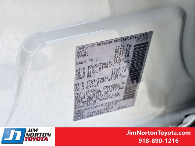 Used 2024 Nissan Frontier Truck
