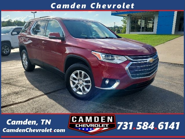 Cajun Red Tintcoat 2020 Chevrolet Traverse LT Cloth FWD SUV / Crossover Front-Wheel Drive 9-Speed Automatic