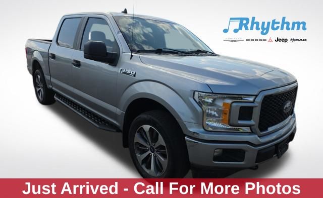 Silver Metallic 2020 Ford F-150 XL SuperCrew 4WD Pickup Truck Four-Wheel Drive Automatic