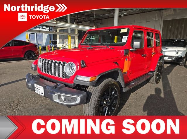 Firecracker Red Clearcoat 2025 Jeep Wrangler 4xe SUV / Crossover Four-Wheel Drive 8-Speed Automatic