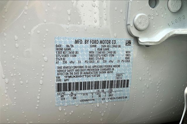 2026 Ford Explorer Platinum™ - 7