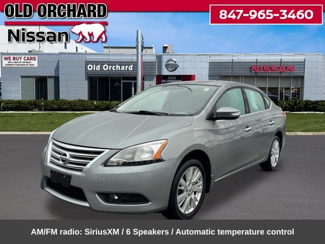 Magnetic Gray 2014 Nissan Sentra SL Sedan Front-Wheel Drive Continuously Variable Transmission