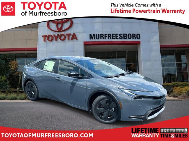 Gray 2026 Toyota Prius Plug-In Hybrid Hatchback Front-Wheel Drive Continuously Variable Transmission